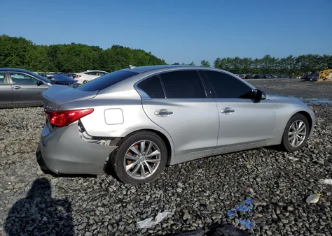 2015 Infiniti Q50 Base from USA, damaged, VIN JN1BV7AR2FM398879